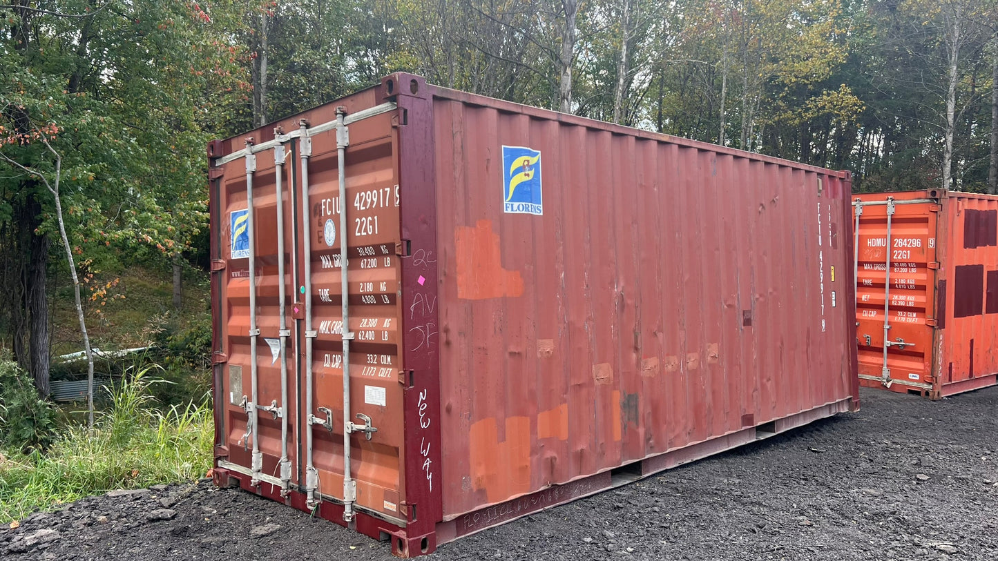 Used Cargo Worthy 20' Storage Container