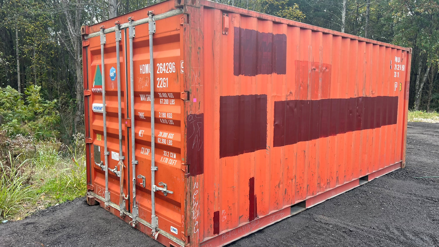 Used Cargo Worthy 20' Storage Container