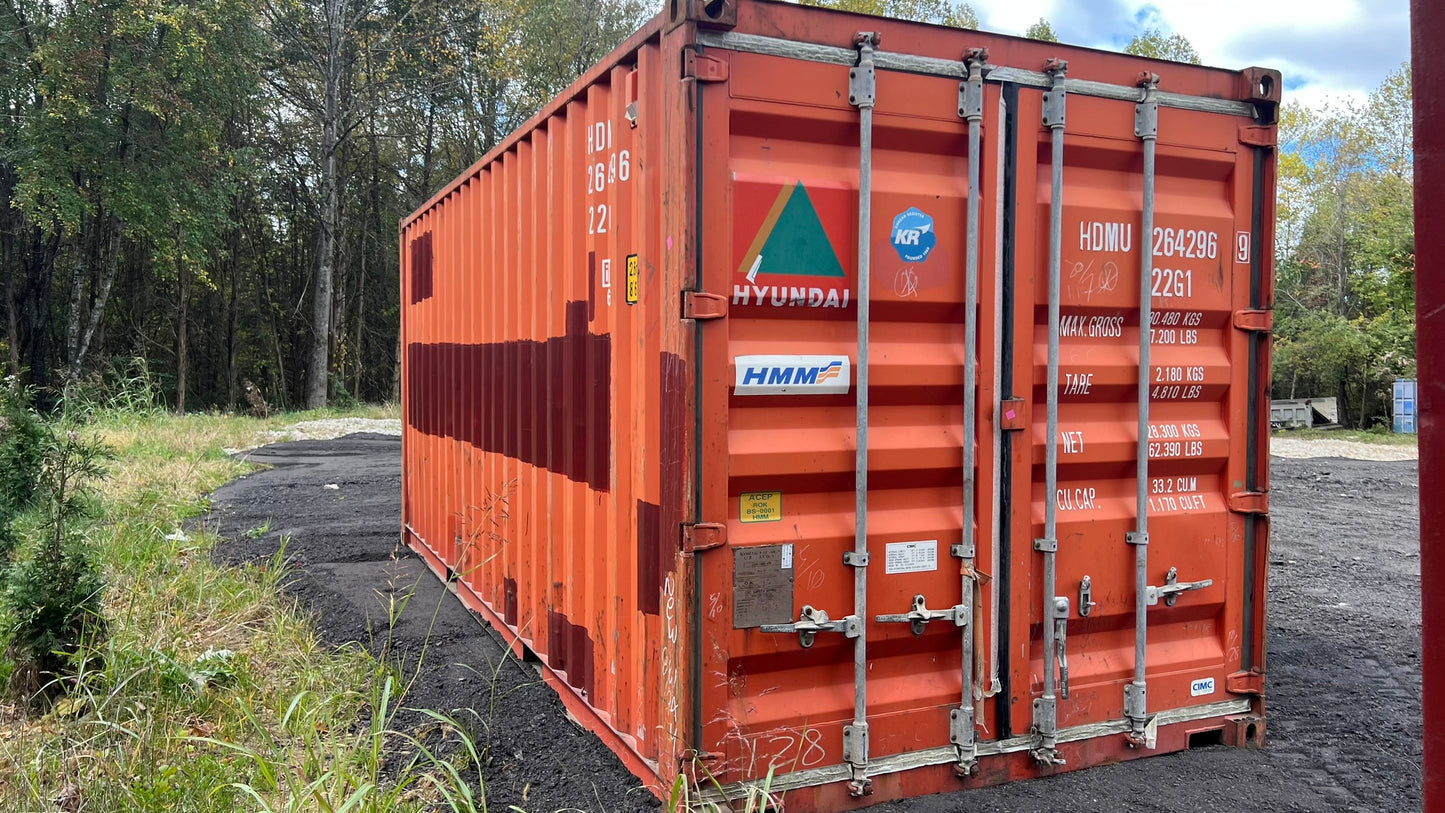 Used Cargo Worthy 20' Storage Container