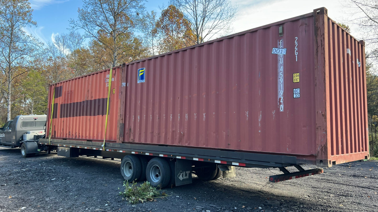 Used Cargo Worthy 20' Storage Container