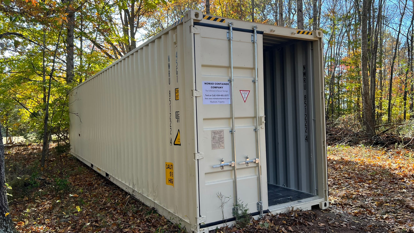 New 40 ft High Cube Shipping and Storage Container