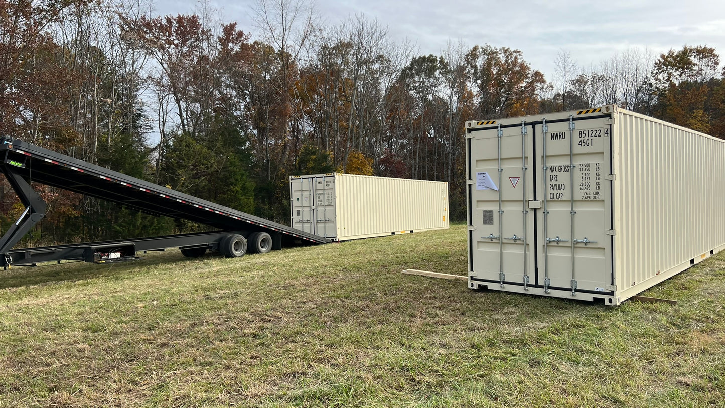 New 40 ft High Cube Shipping and Storage Container