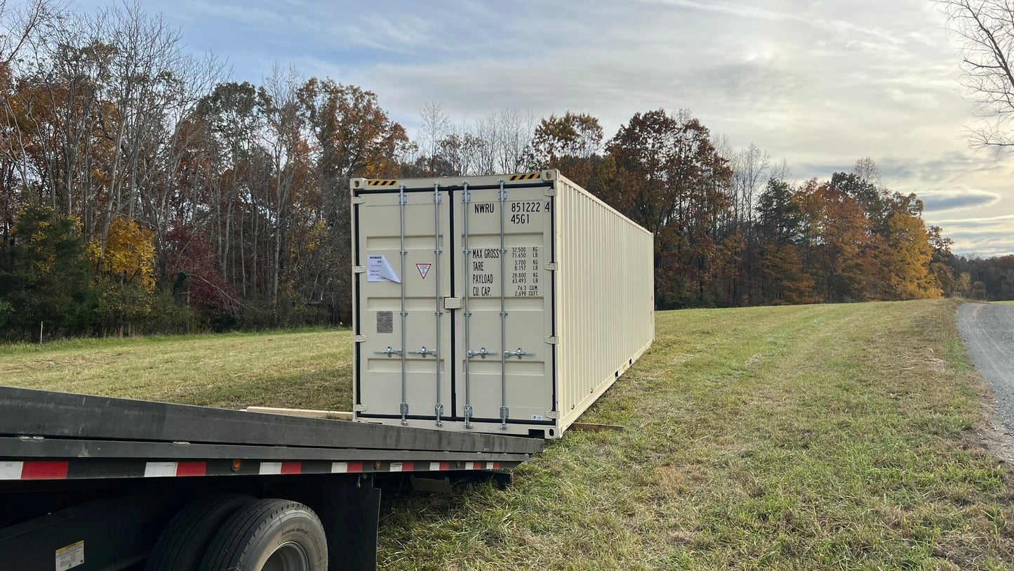 New 40 ft High Cube Shipping and Storage Container