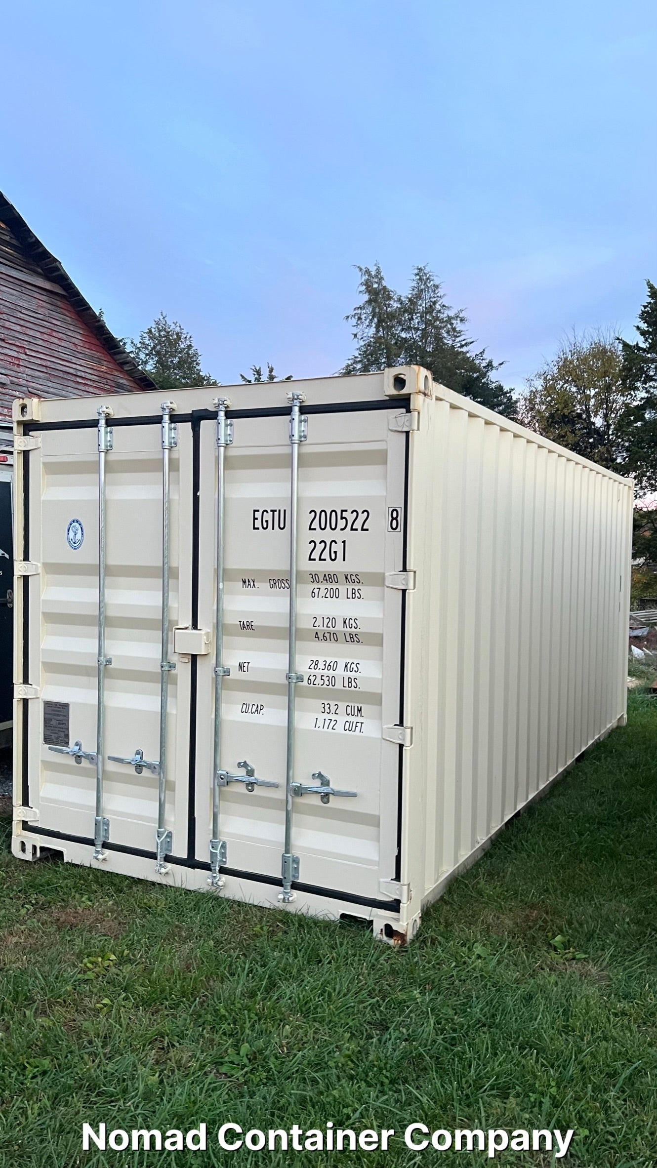 New 20' Storage Container