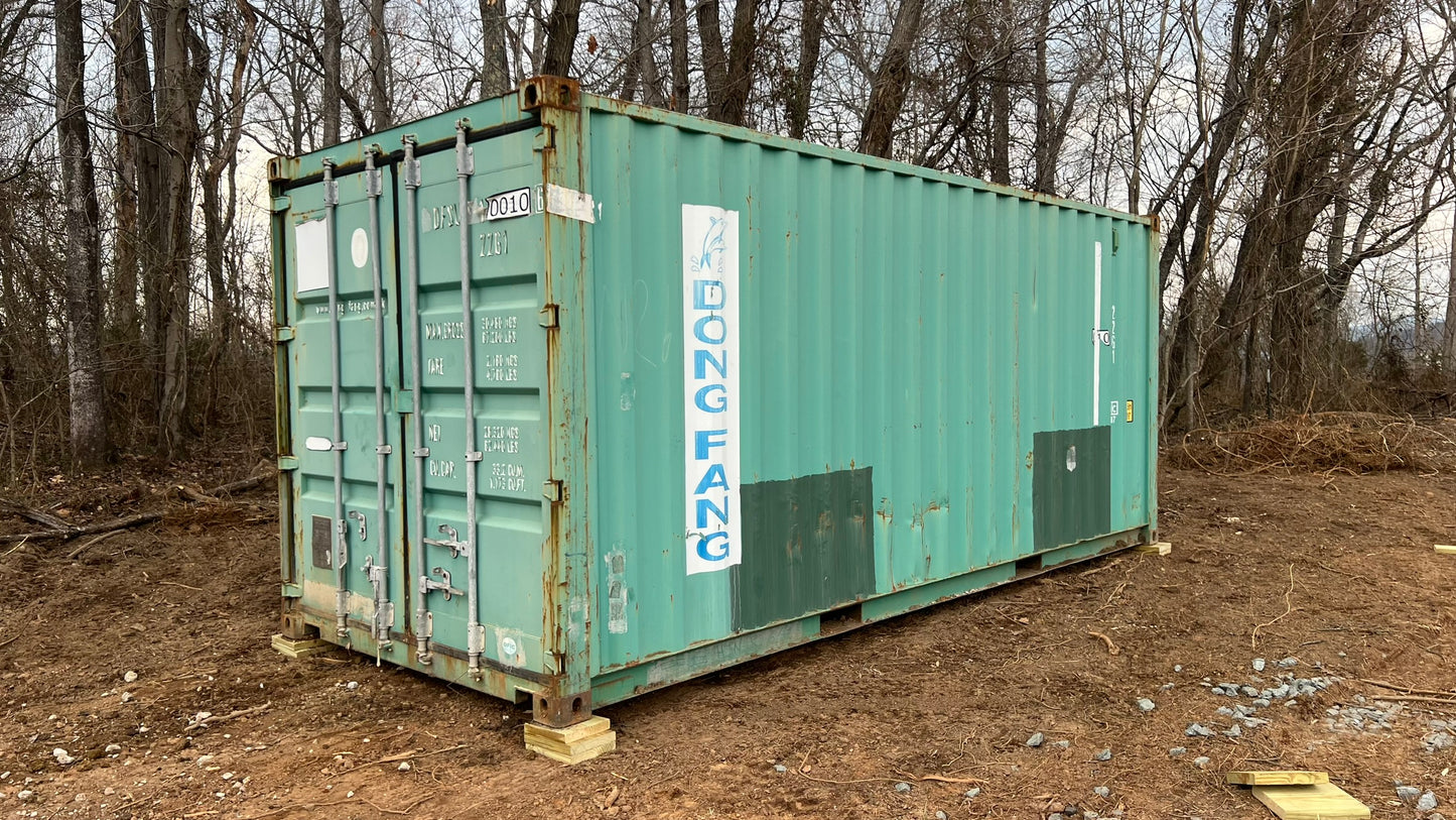 Used Cargo Worthy 20' Storage Container