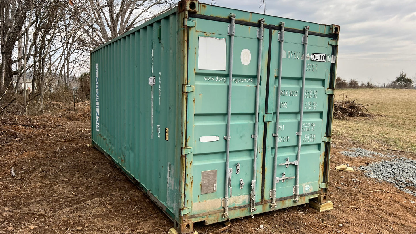 Used Cargo Worthy 20' Storage Container