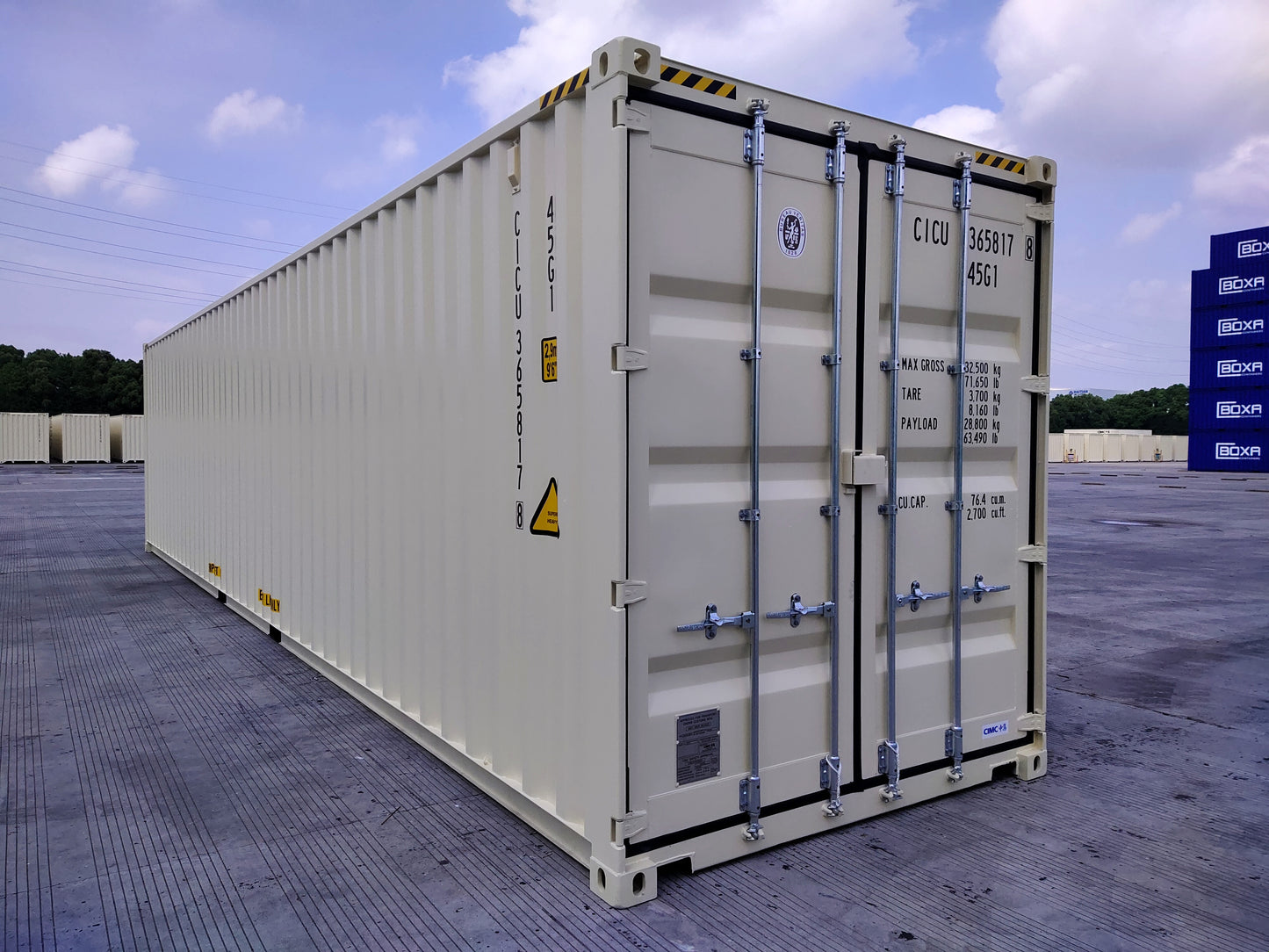 New 40 ft High Cube Shipping and Storage Container